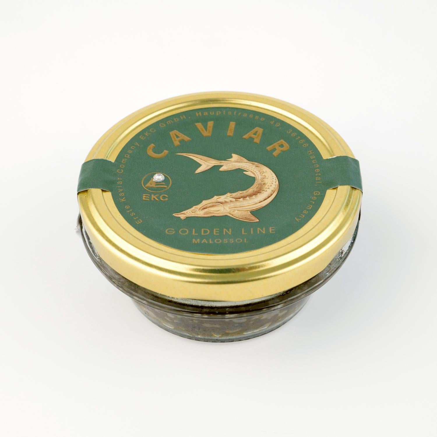 Caviar negru de sturion (nisetru) gold line 100g