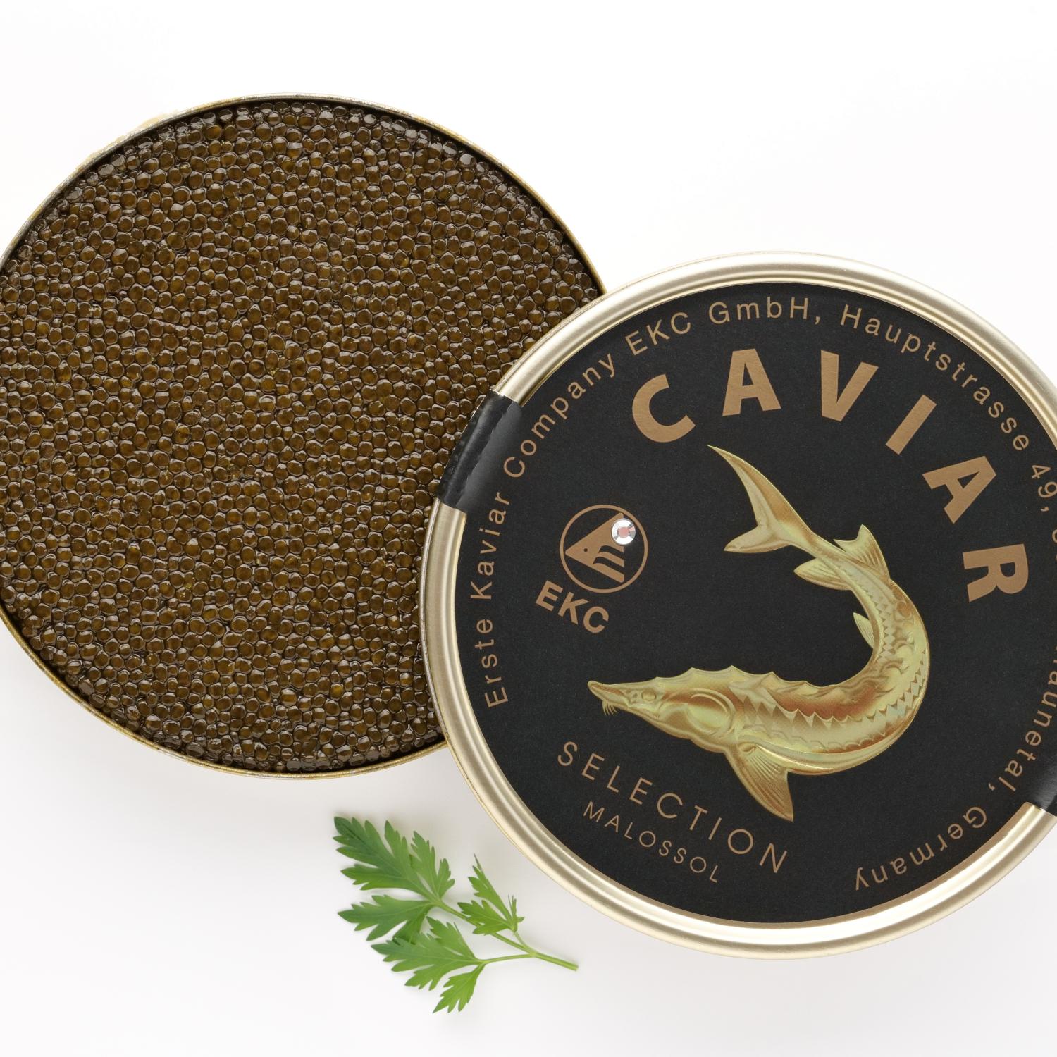 Caviar negru de sturion (nisetru) 500g