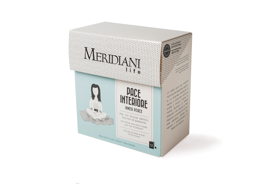 Ceai herbal „Pace Interioară” 12 pliculețe Meridiani