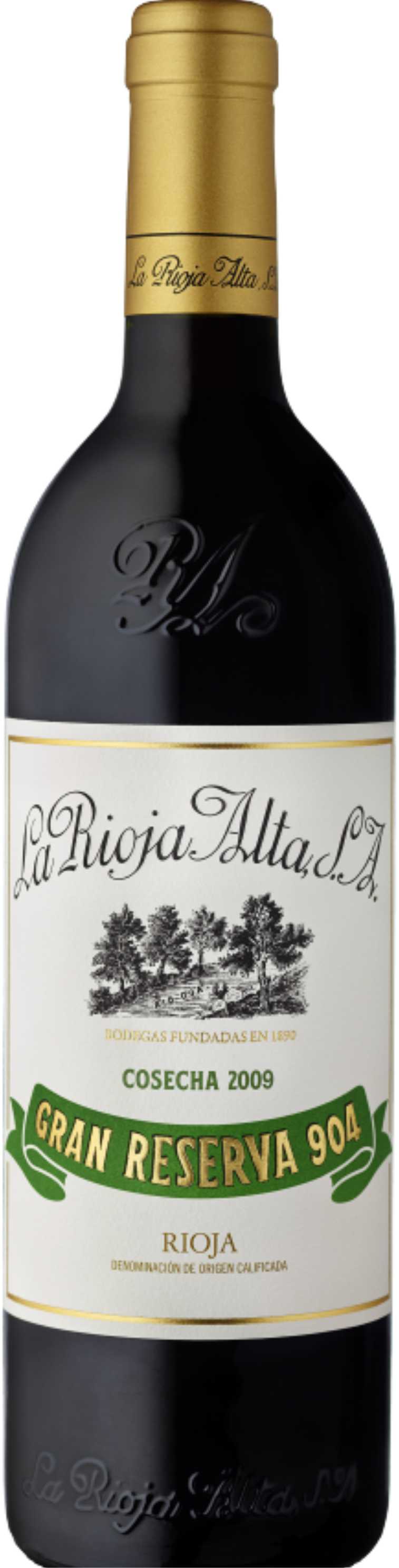 La Rioja Alta Gran Reserva ''904'' 2011 0.75L