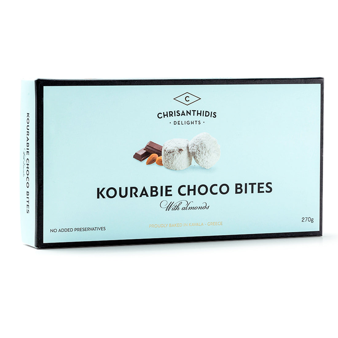 Fursecuri moi cu migdale si ciocolata Chrisanthidis 270g