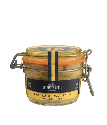 Bloc de foie gras de gasca maison dubernet 125g