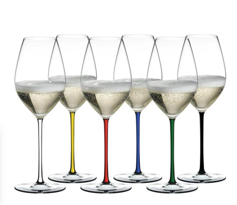 Set 6 Pahare Riedel Fatto A Mano Sampanie