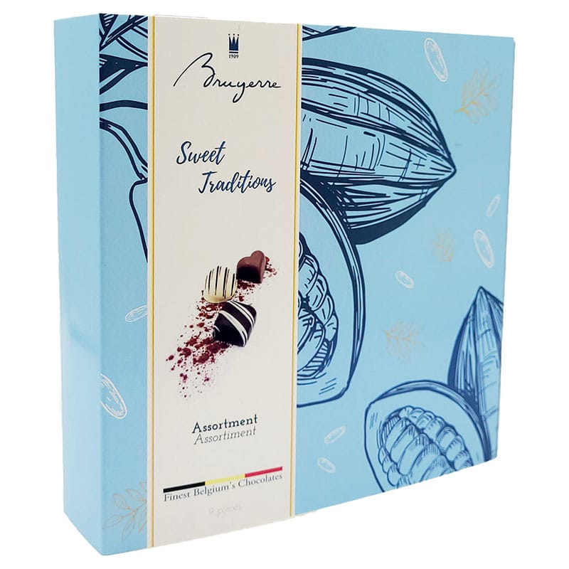 Cutie Luxury Sweet Traditions praline belgiene Bruyerre 9 buc