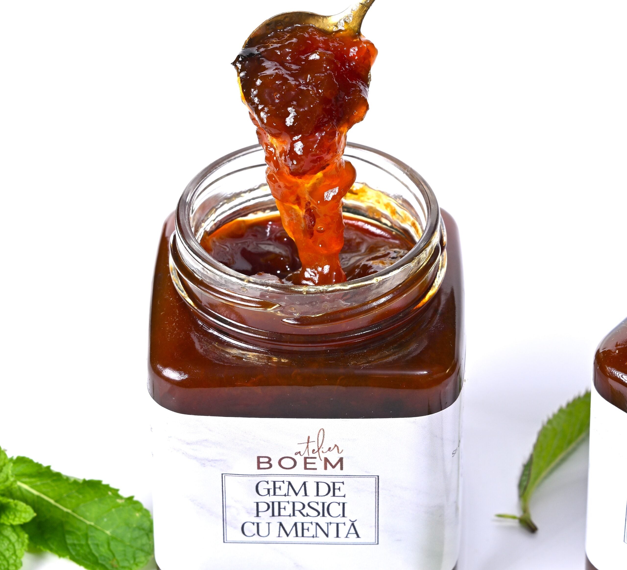 Gem gourmet de piersici cu mentă 300g