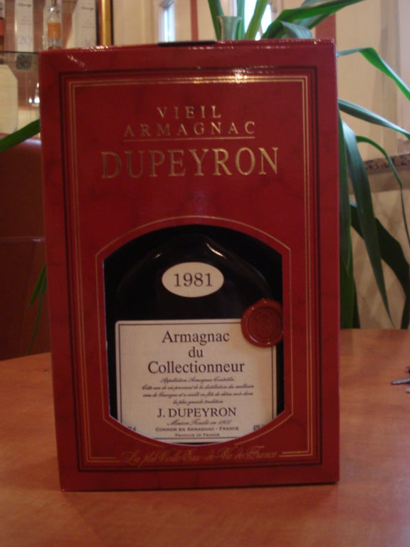 Armagnac Dupeyron Millesime 1981 0.7 L