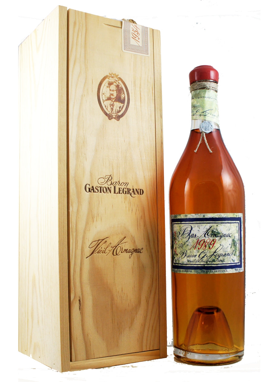 Armagnac Baron Gaston Legrand 1989 0.7L