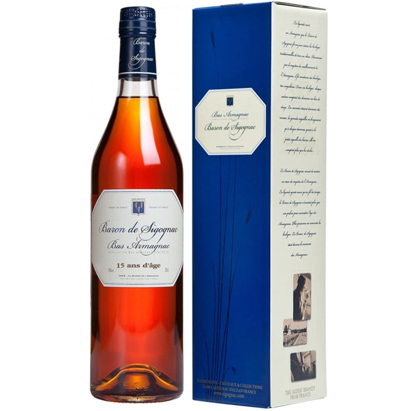 Armagnac Baron De Sigognac 15 Ani 0.7L