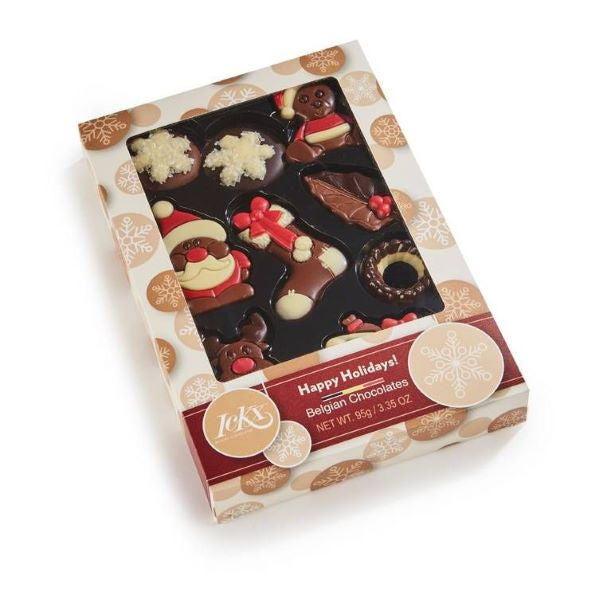 Figurine Ciocolata Belgiana ''Happy Holiday'' ICKX 95g