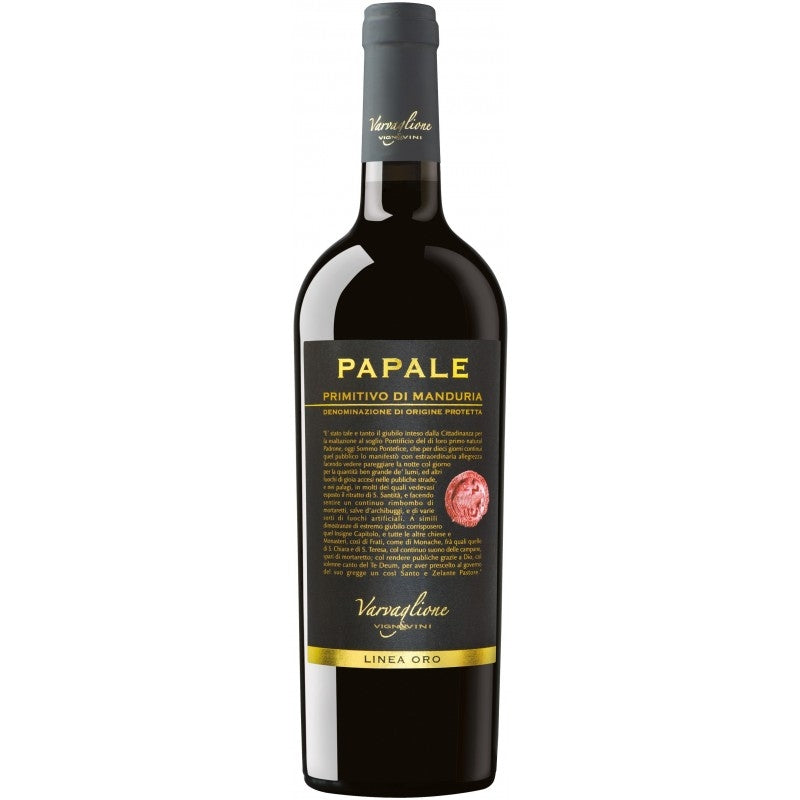 Varvaglione Papale Linea Oro Primitivo Di Manduria 2021