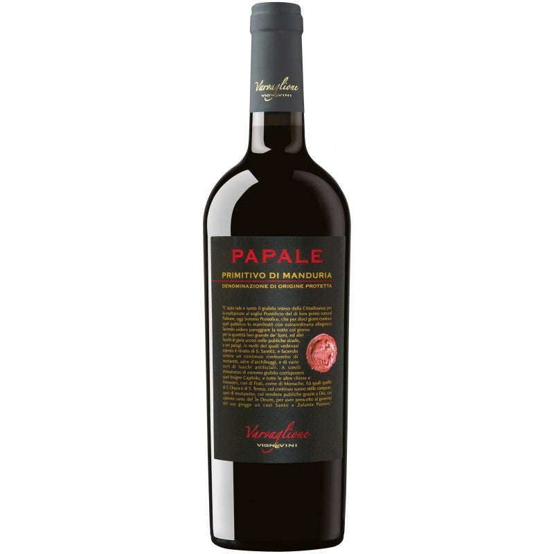 Varvaglione Papale - Primitivo Di Manduria 2022