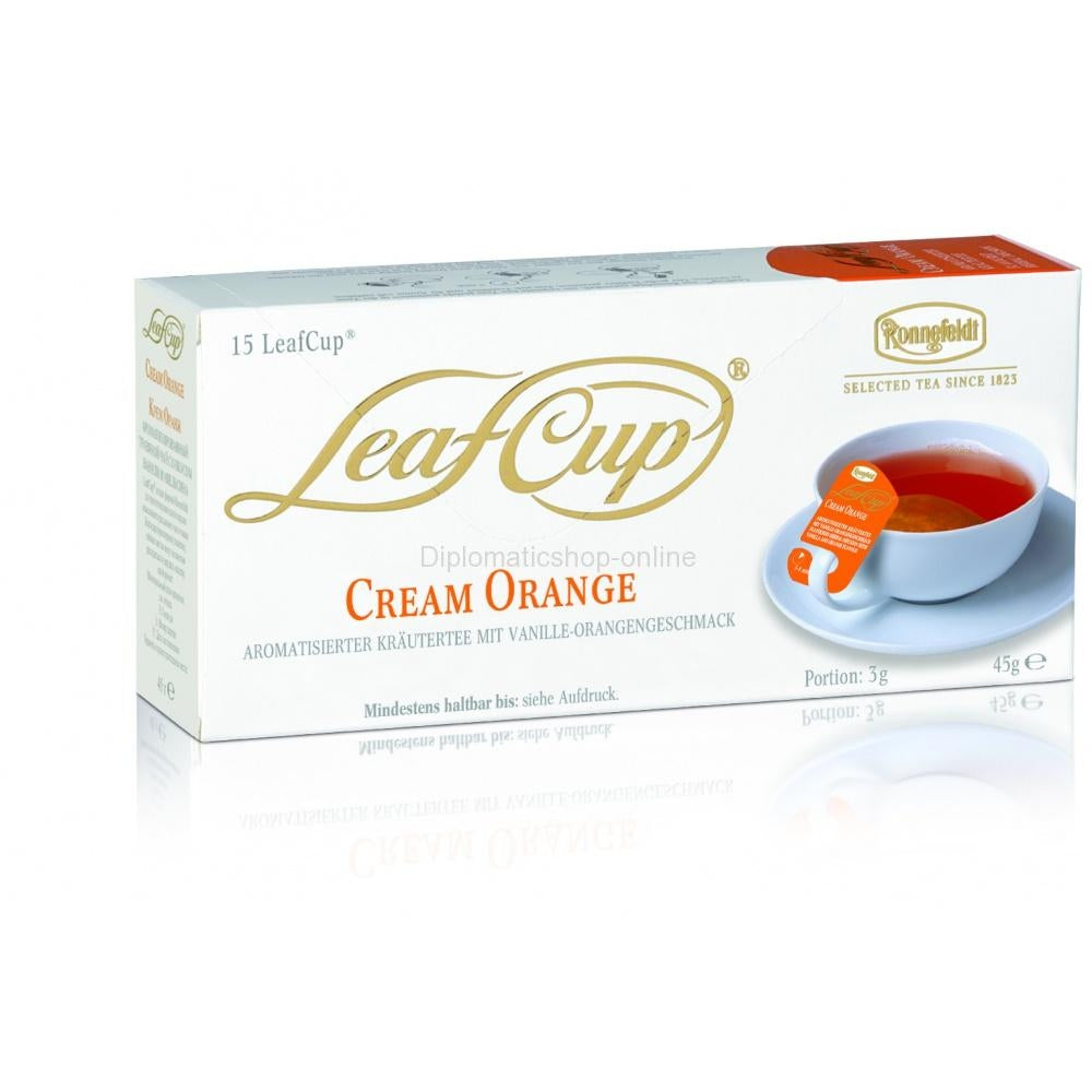 Ronnefeldt Ceai Leafcup Cream Orange 15buc*3g
