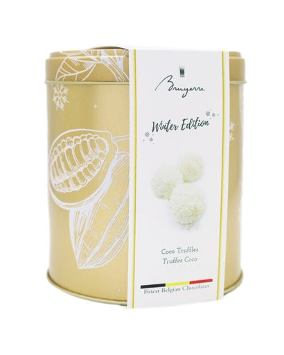 Cutie metalică Winter Truffle Coconut Bruyerre 250g