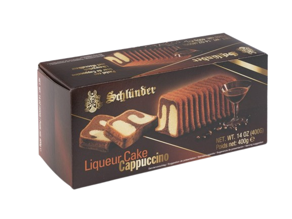 Chec Marmorat cu Lichior Cappuccino Schlunder 400g