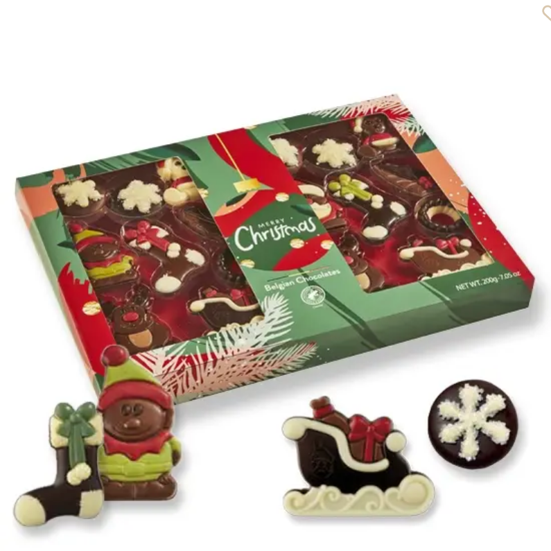 Figurine Ciocolata Belgiana ''Happy Holiday'' ICKX 220g