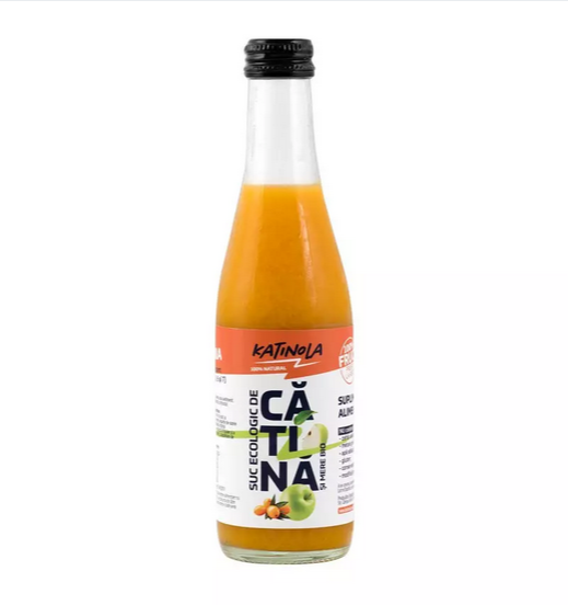 Nectar bio de catina cu mere Katinola 250ml x 15 buc