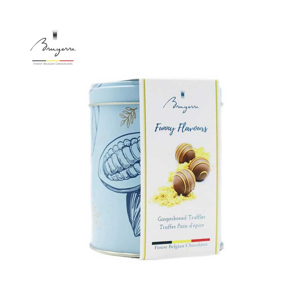 Trufe de ciocolată belgiană cu aromă de turtă dulce Bruyerre 100g