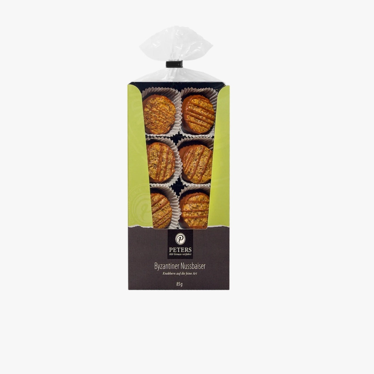 Biscuiti cu bezea de alune si crema de alune, Byzantine Peters 85g