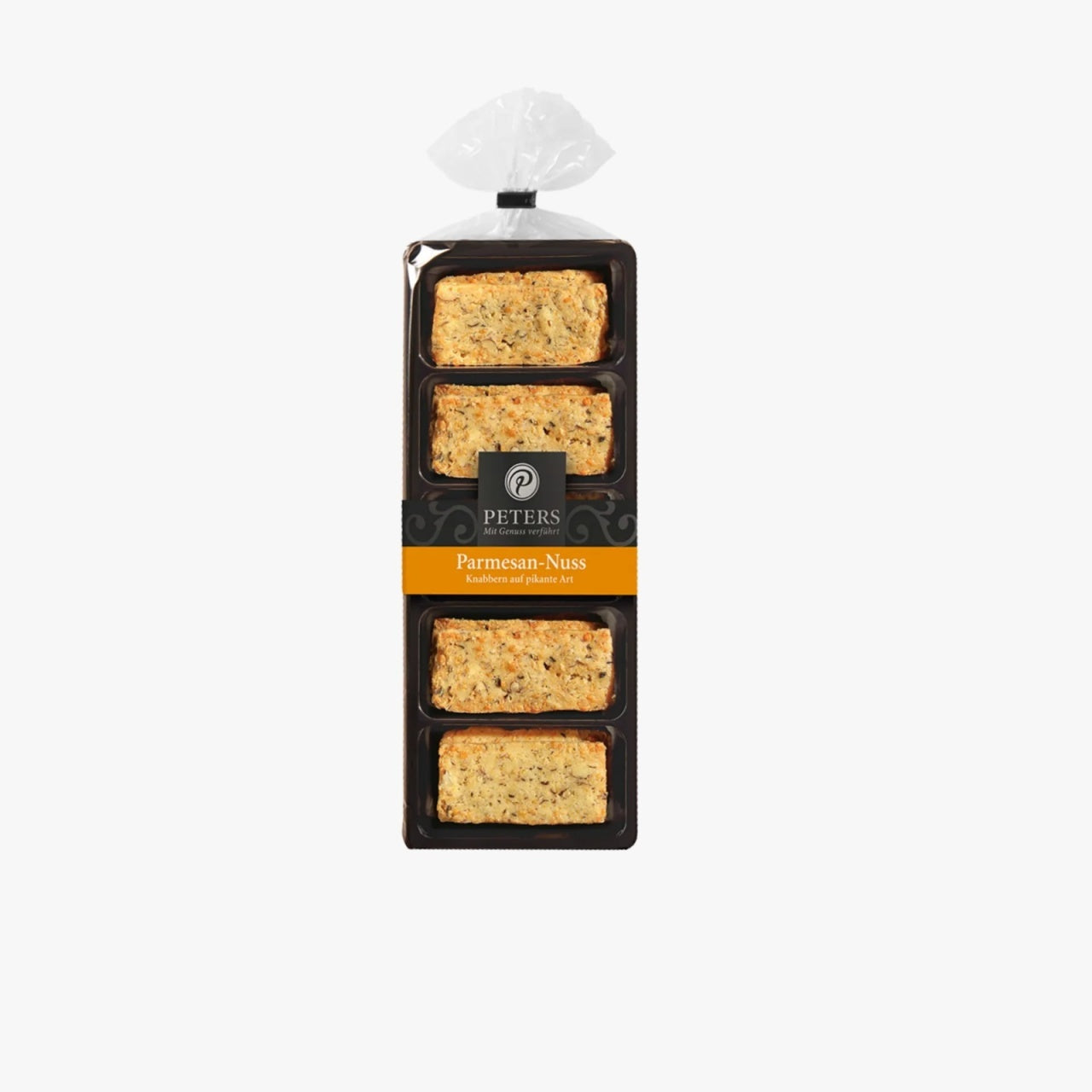 Biscuiti cu parmezan si alune de padure Peters 80g