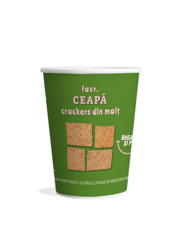Crackers din malt de bere cu ceapa Favr 100g X6 buc