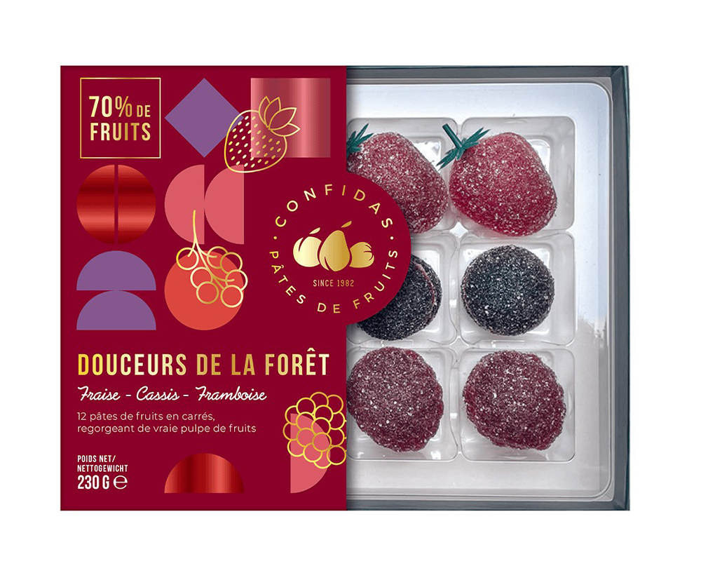 Jeleuri Din Fructe De Padure Confidas 230g