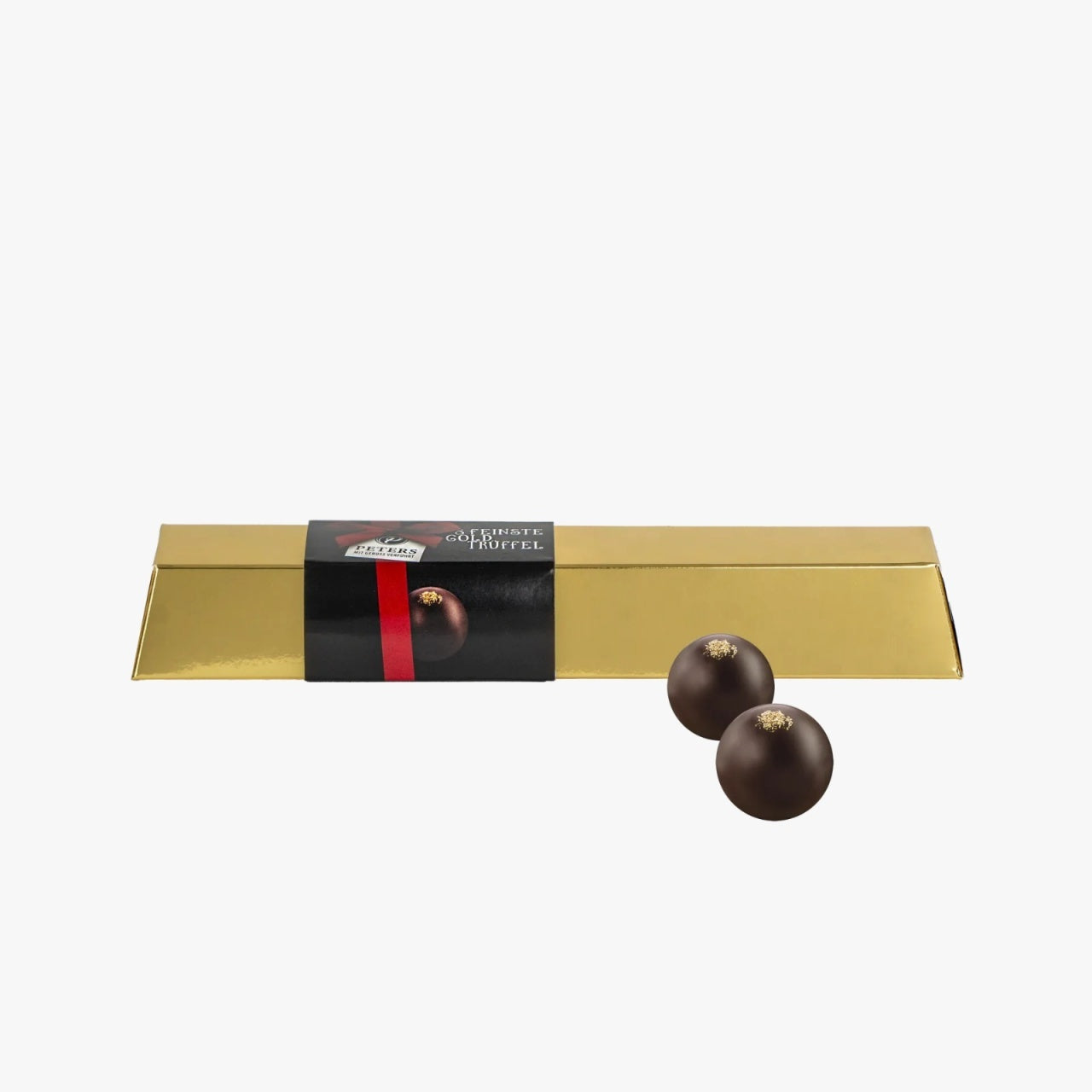 Lingou 8 trufe cu praf de aur 24k Peters 100g