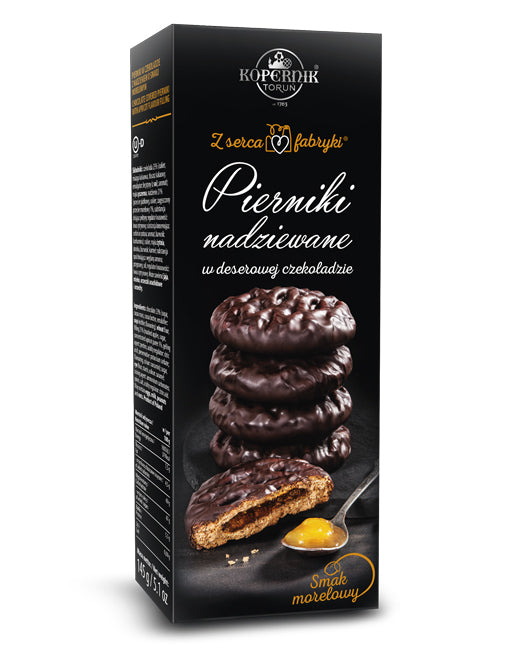 Turta Dulce Cu Ciocolata Si Caise Kopernik 145g